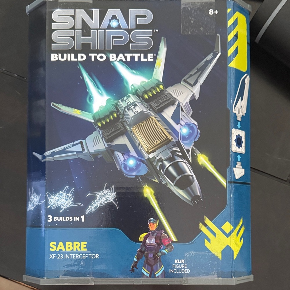 Sabre Building Set - Blue and Gray